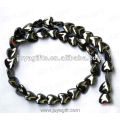 12MM Loose Magnetic Hematite Heart Beads 16"